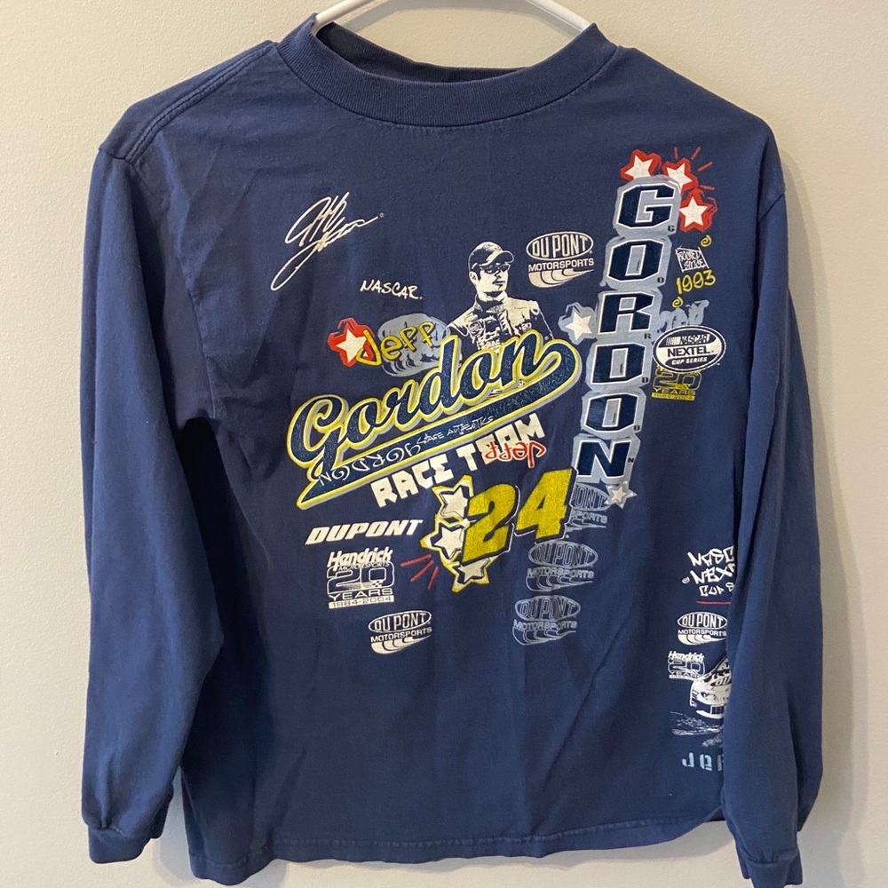 vintage jeff gordon long sleeve